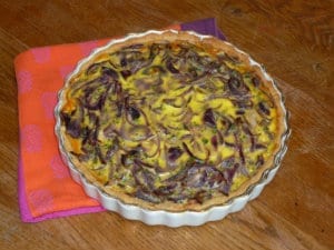 Red Onion and Thyme Tart