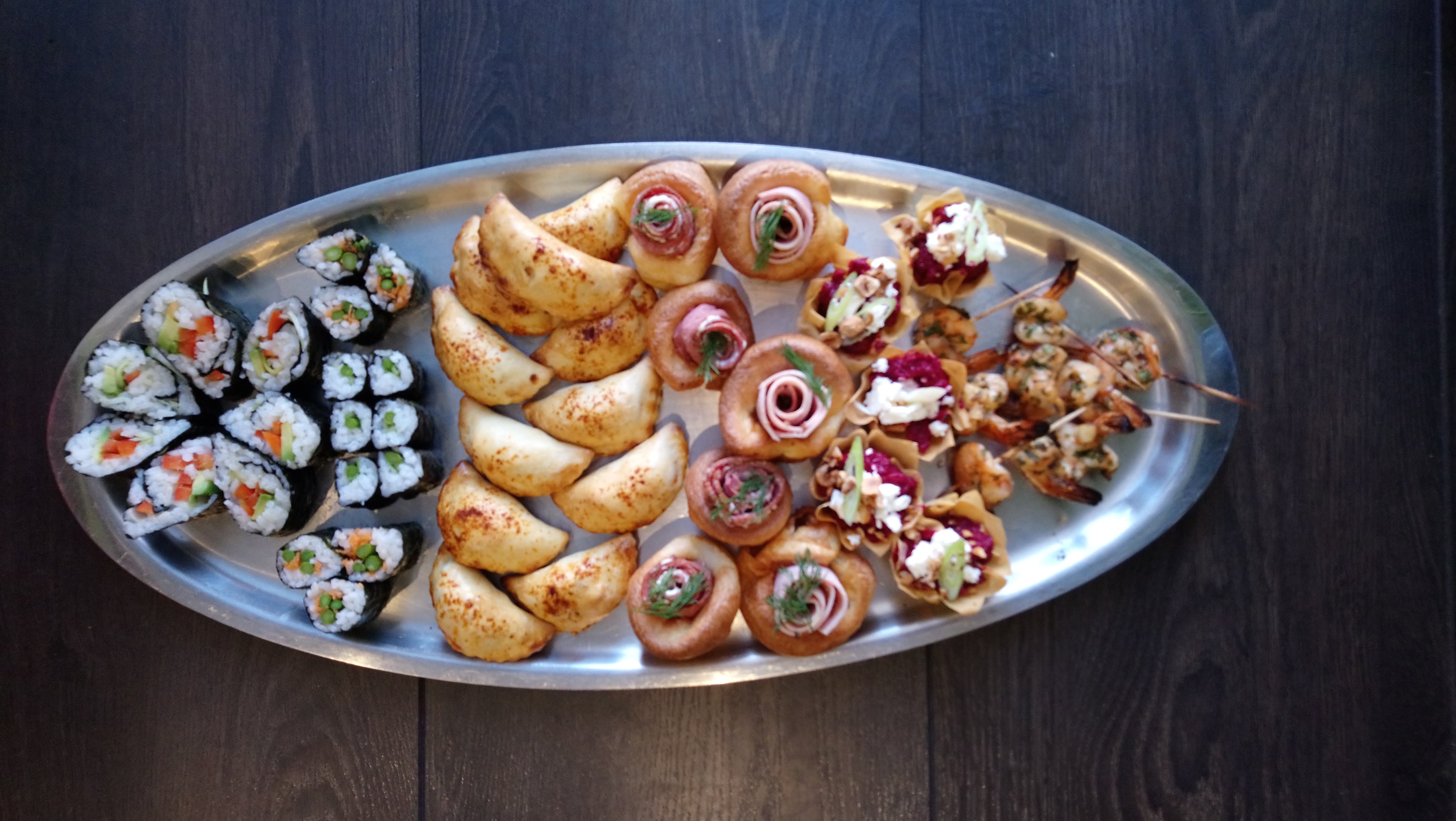 1/2 Day Christmas Canapes