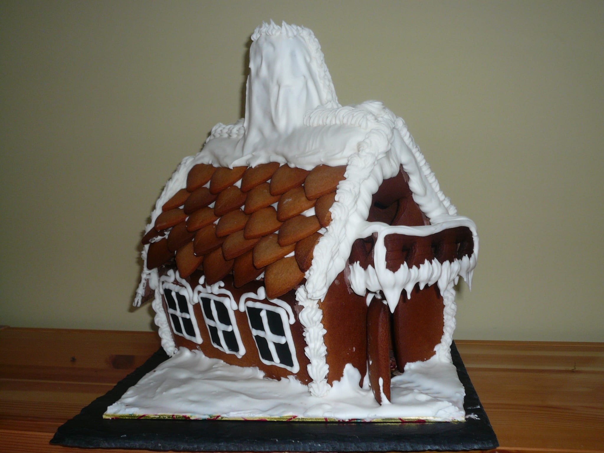 Evening Gingerbread House