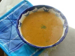 A bowl of Roast Squash Soup
