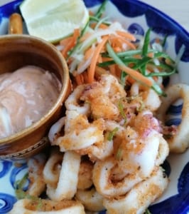 An image of Mexican Style Crispy Fried Squid