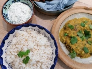 An image of a selection of Indian Food