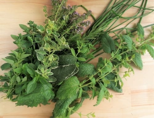 An image of a bunch of herbs